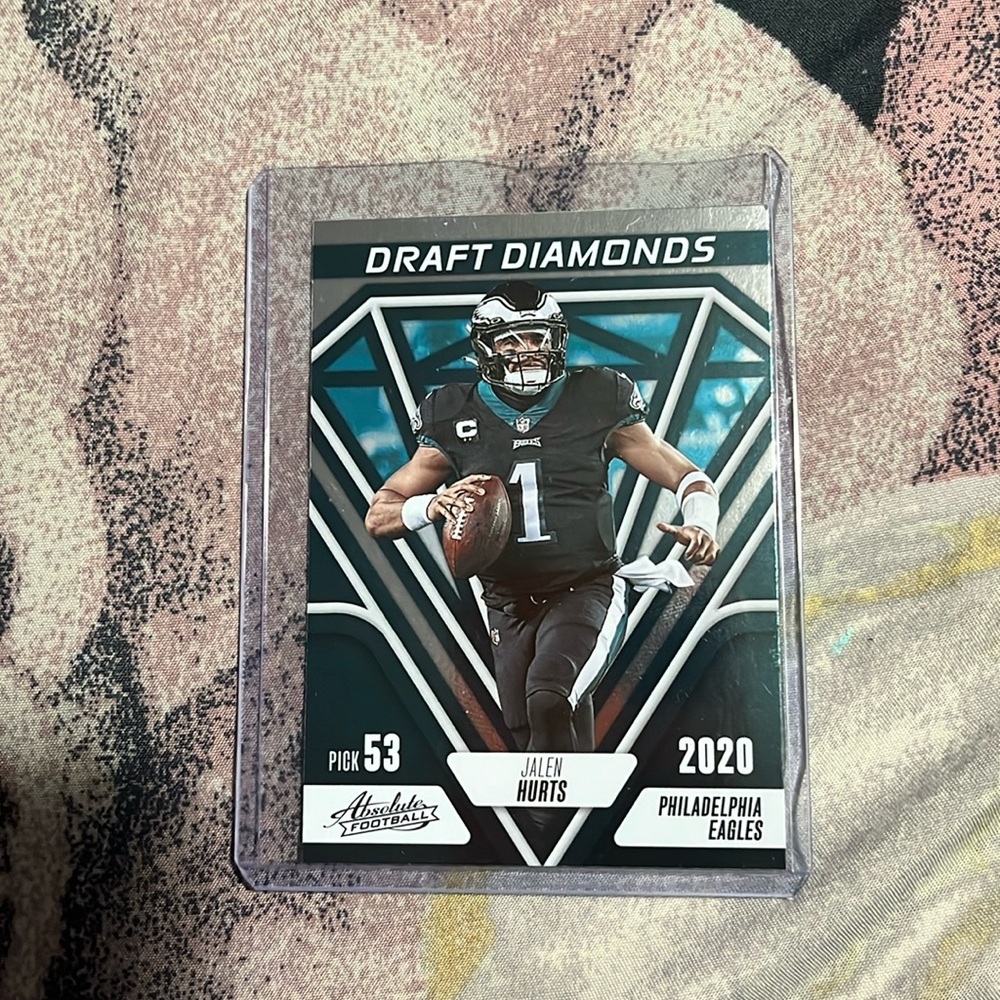 Jalen Hurts Draft Diamond Card